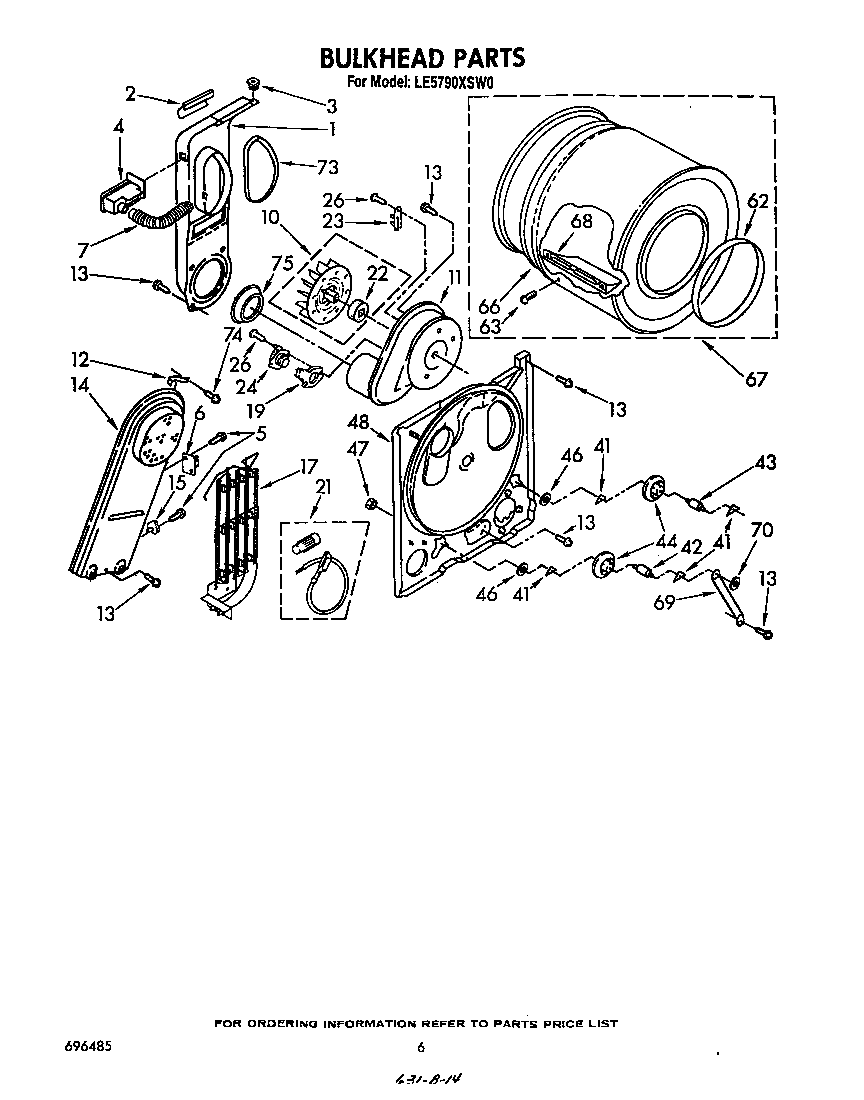 Parts diagram