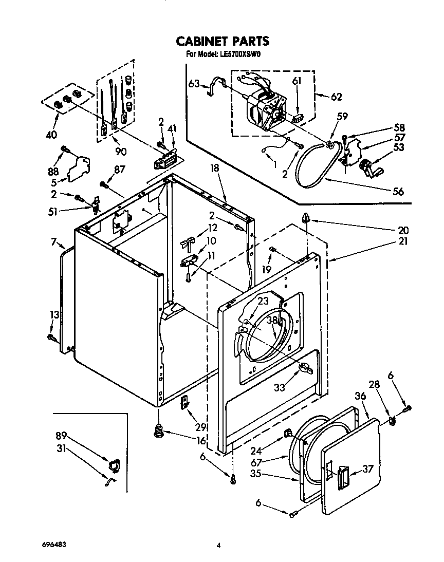 Parts diagram