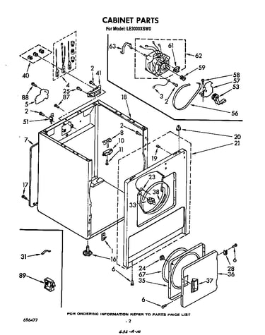 Parts diagram