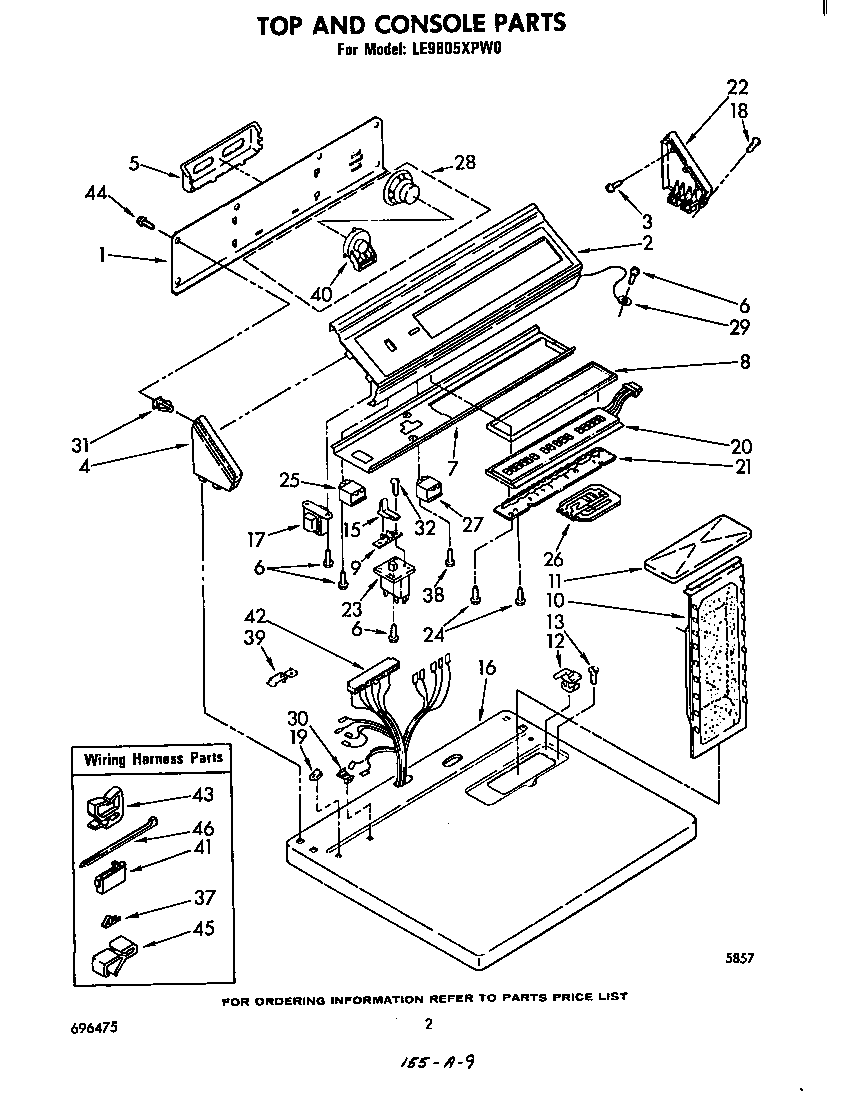 Parts diagram