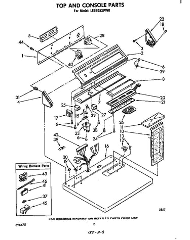 Parts diagram