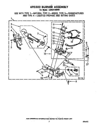695502 burner