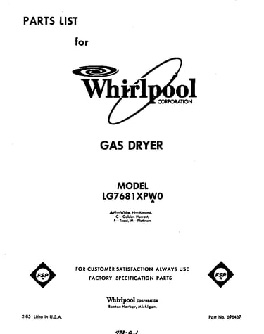 Front cover