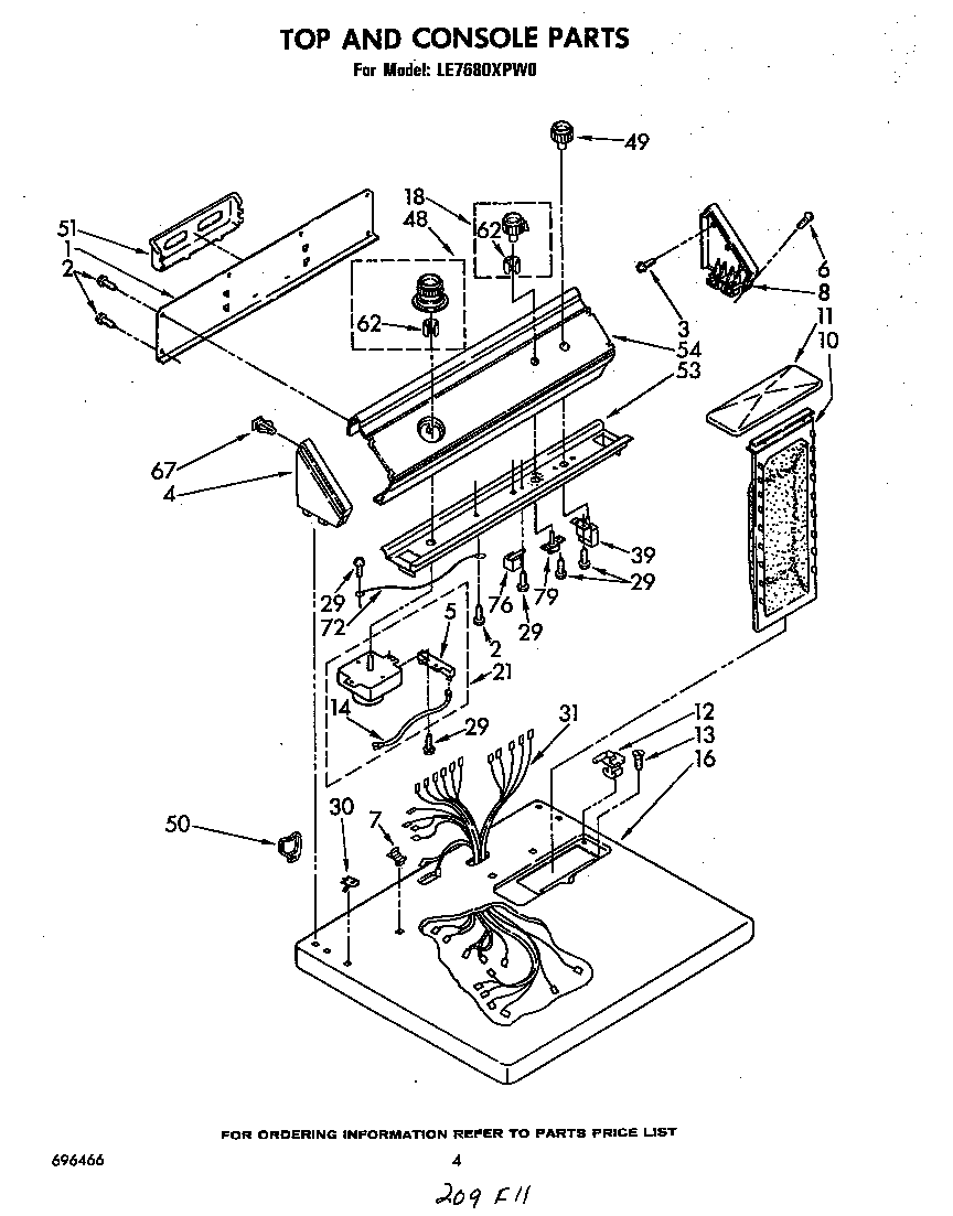 Parts diagram
