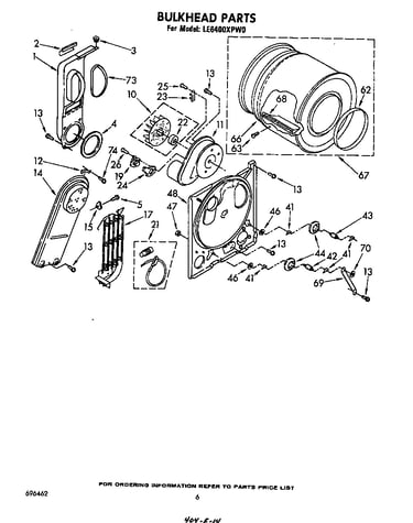 Parts diagram