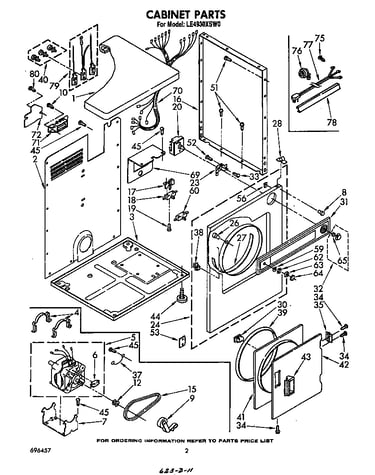 Parts diagram