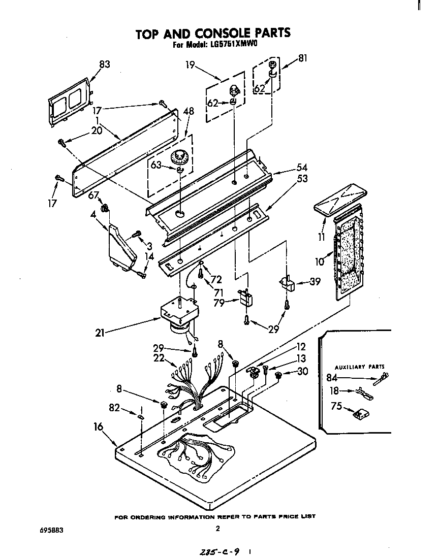 Parts diagram