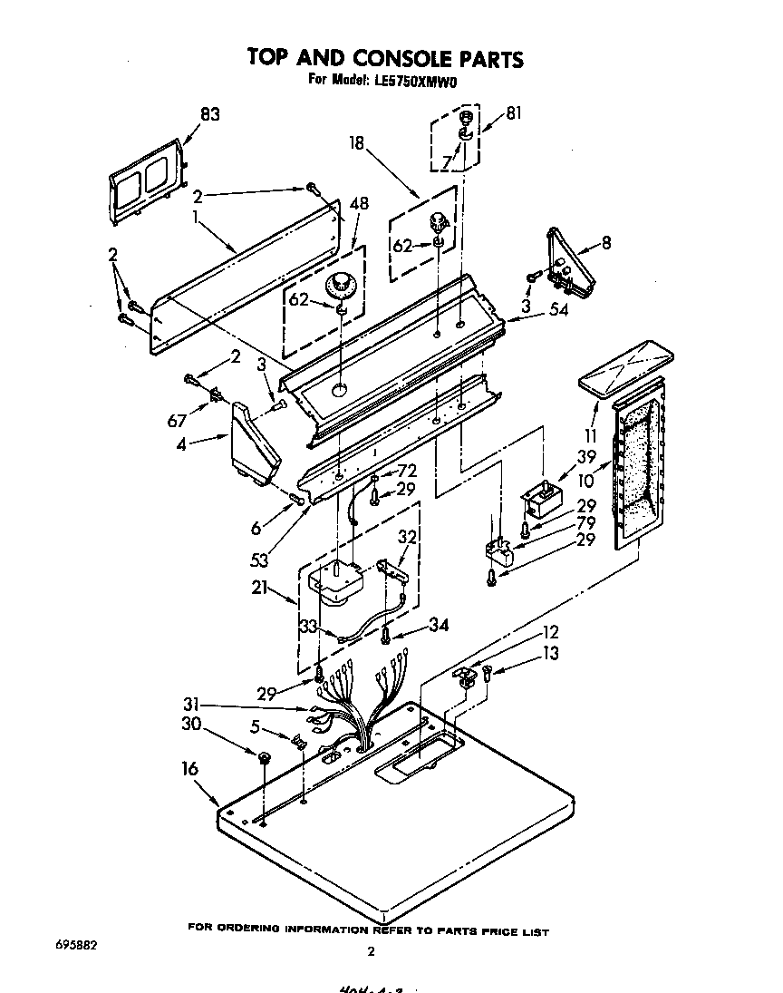 Parts diagram