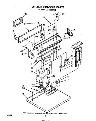 Parts diagram