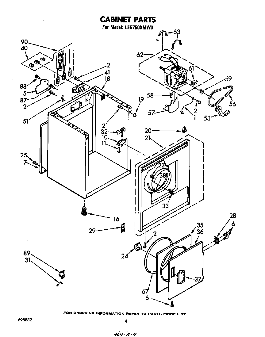 Parts diagram