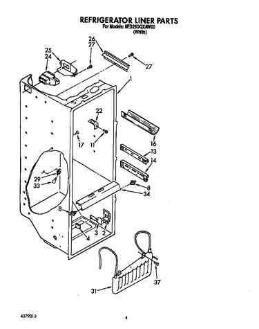 Refrigerator liner