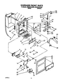 Dispenser front