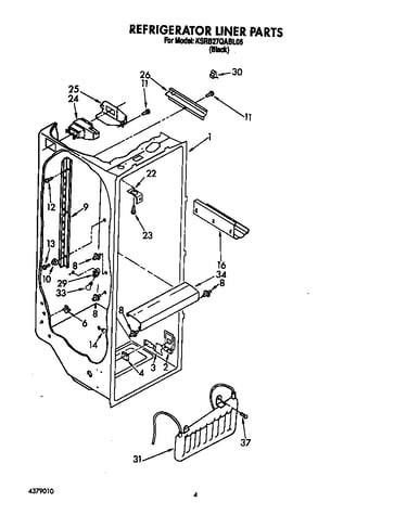 Refrigerator liner