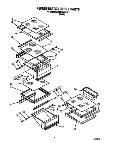 Refrigerator shelf