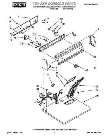 Parts diagram