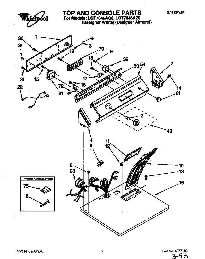 TOP AND CONSOLE