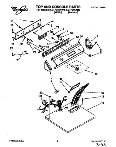 Parts diagram