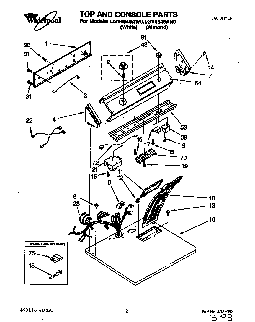 TOP AND CONSOLE