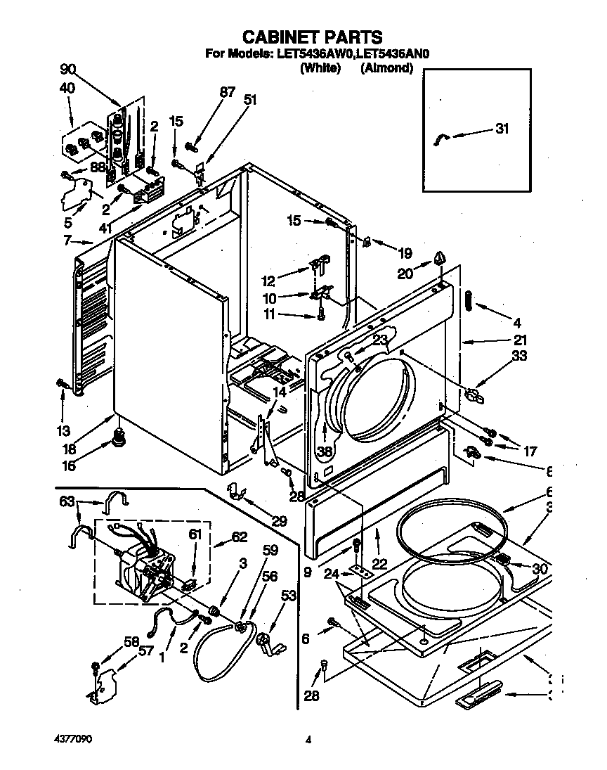 Parts diagram