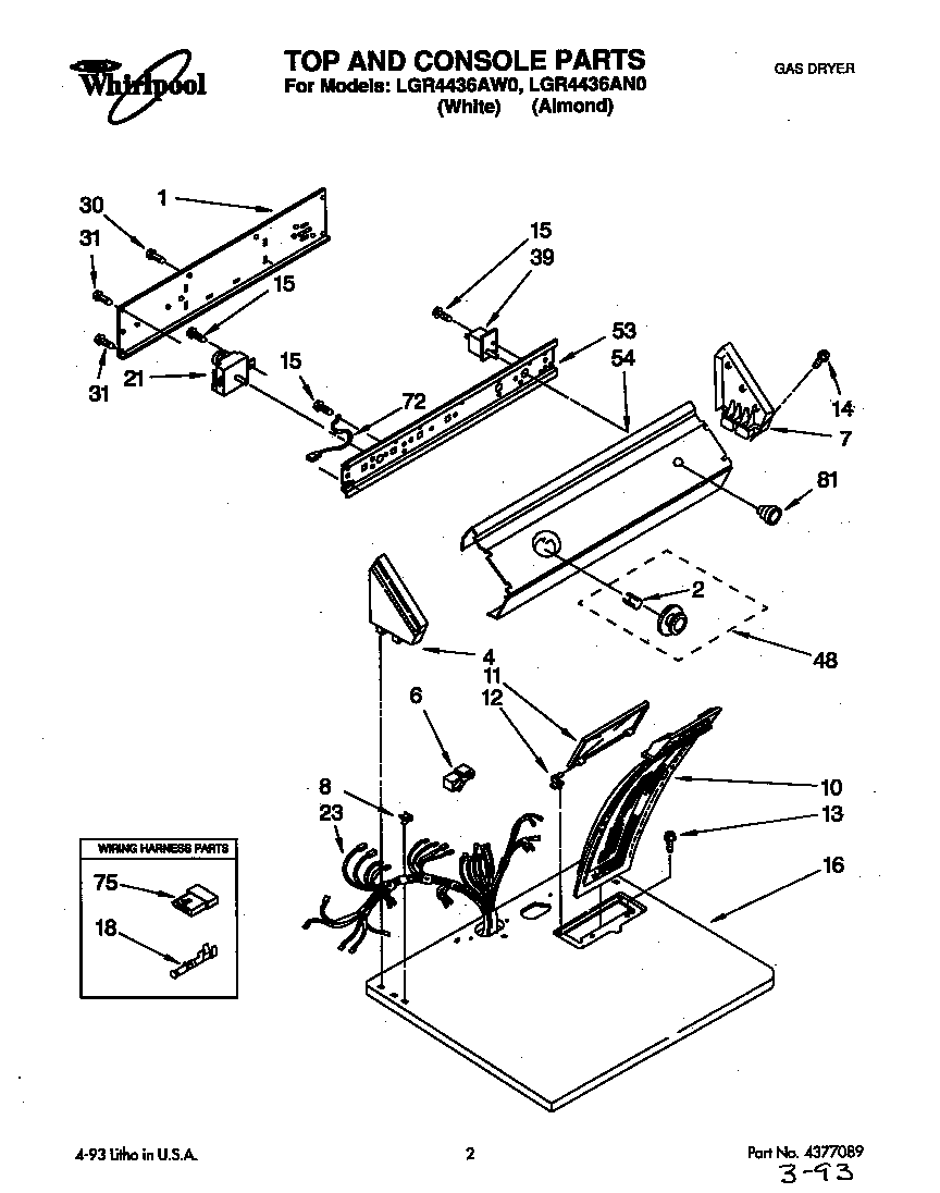 TOP AND CONSOLE