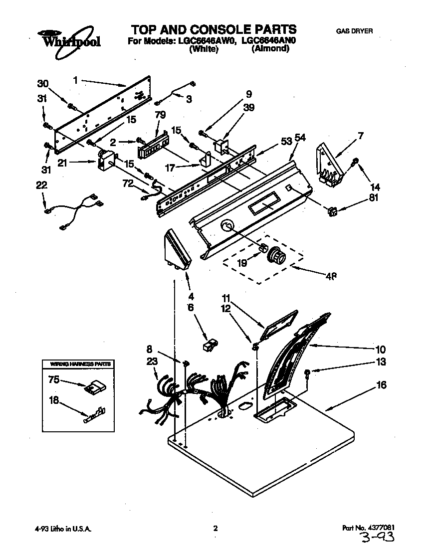 TOP AND CONSOLE