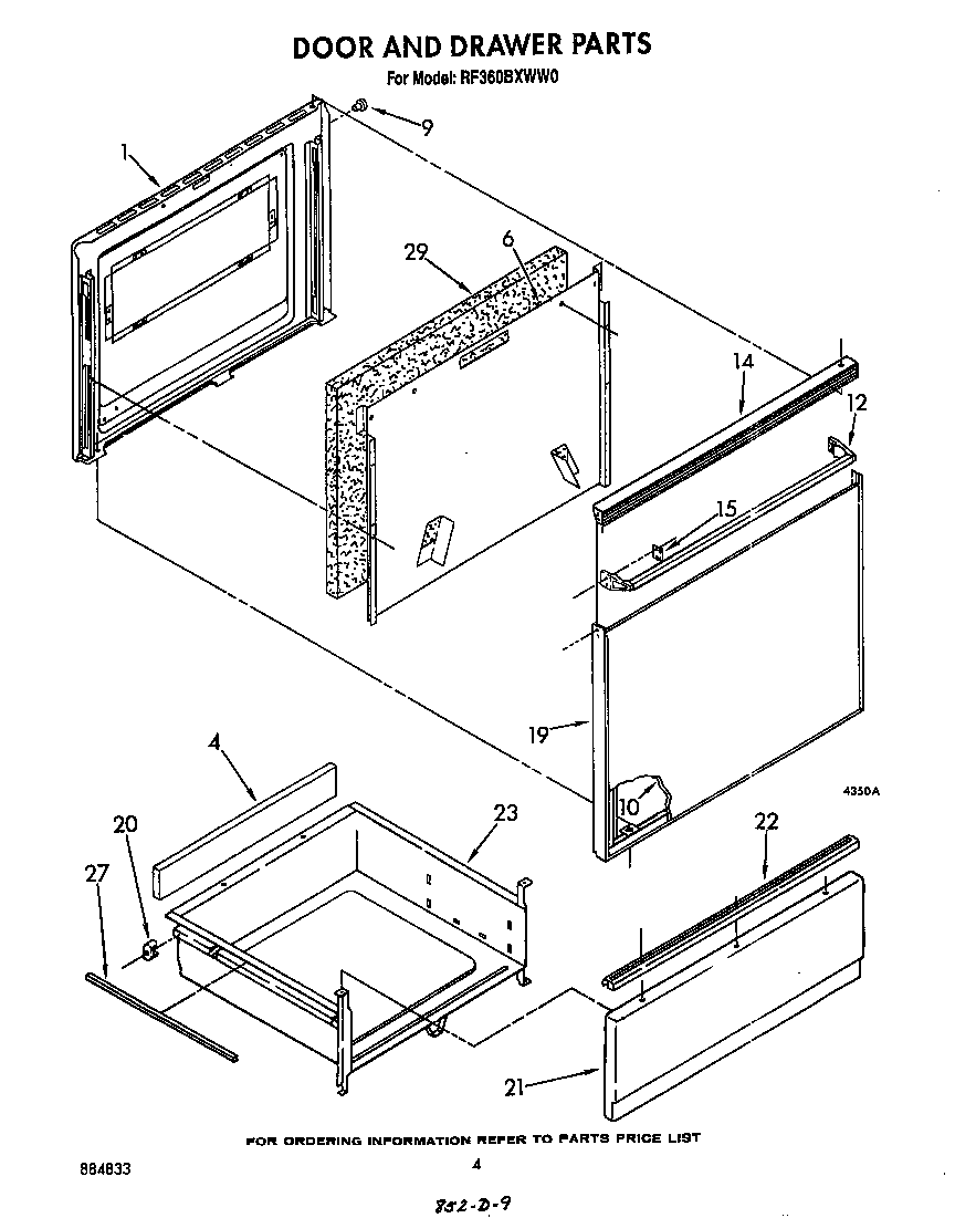 Door and drawer