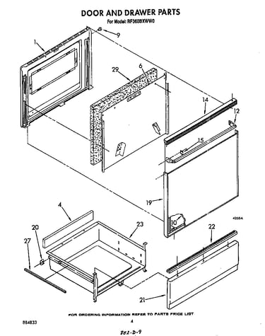 Door and drawer