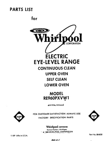Front cover