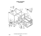 Whirlpool RE960PXVW1 lower oven diagram