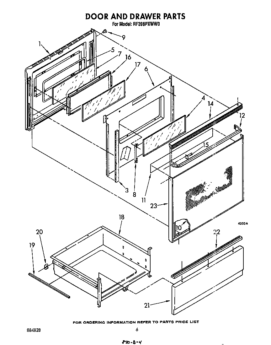 Door and drawer