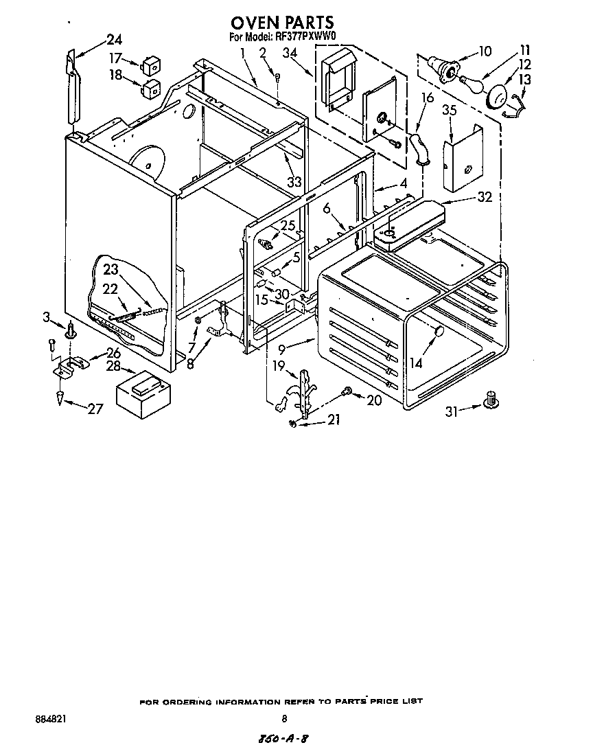 Oven body