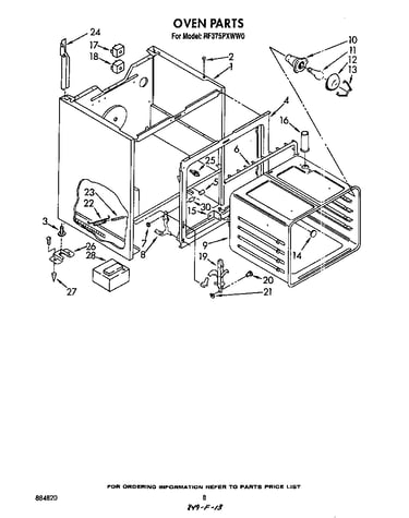 Oven body