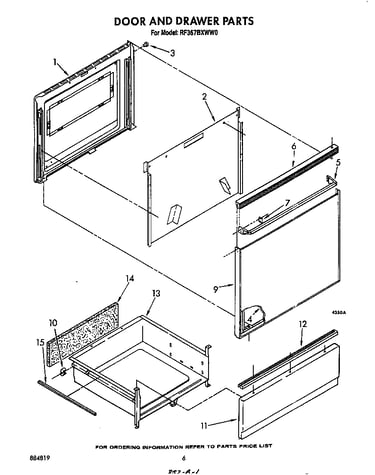 Door and drawer