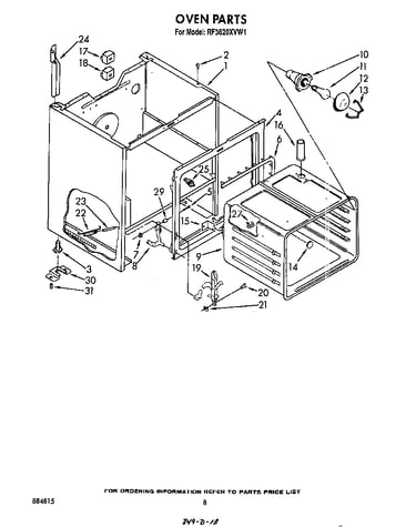 Oven body
