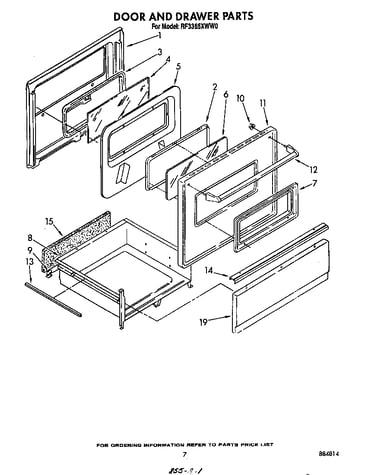 Door and drawer