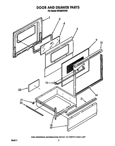 Door and drawer
