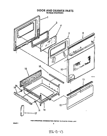 Door and drawer