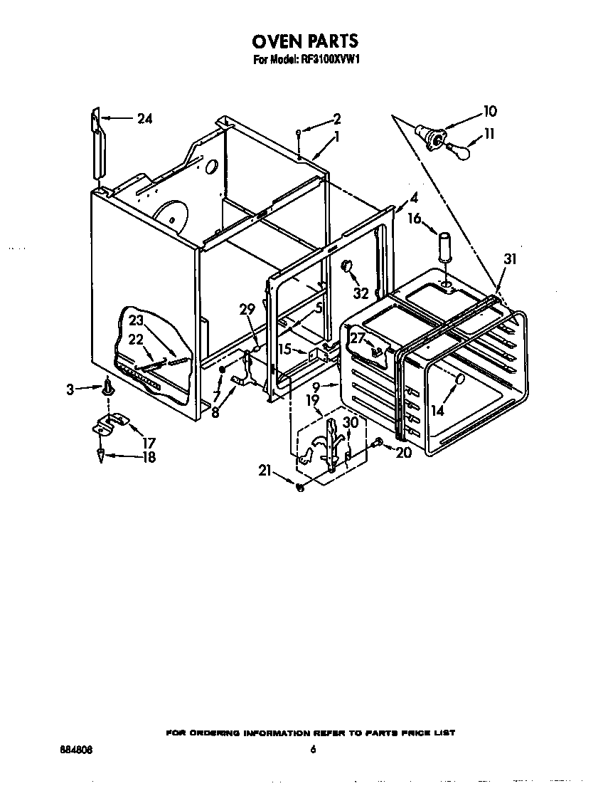 Oven body
