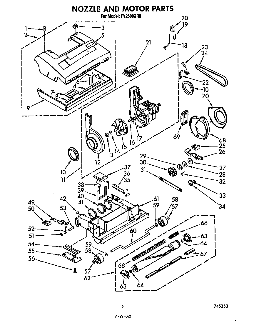 NOZZLE AND MOTOR