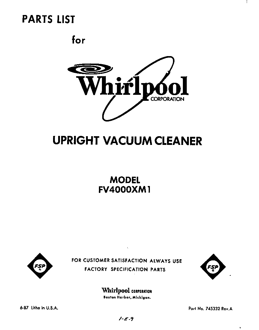 Cover page