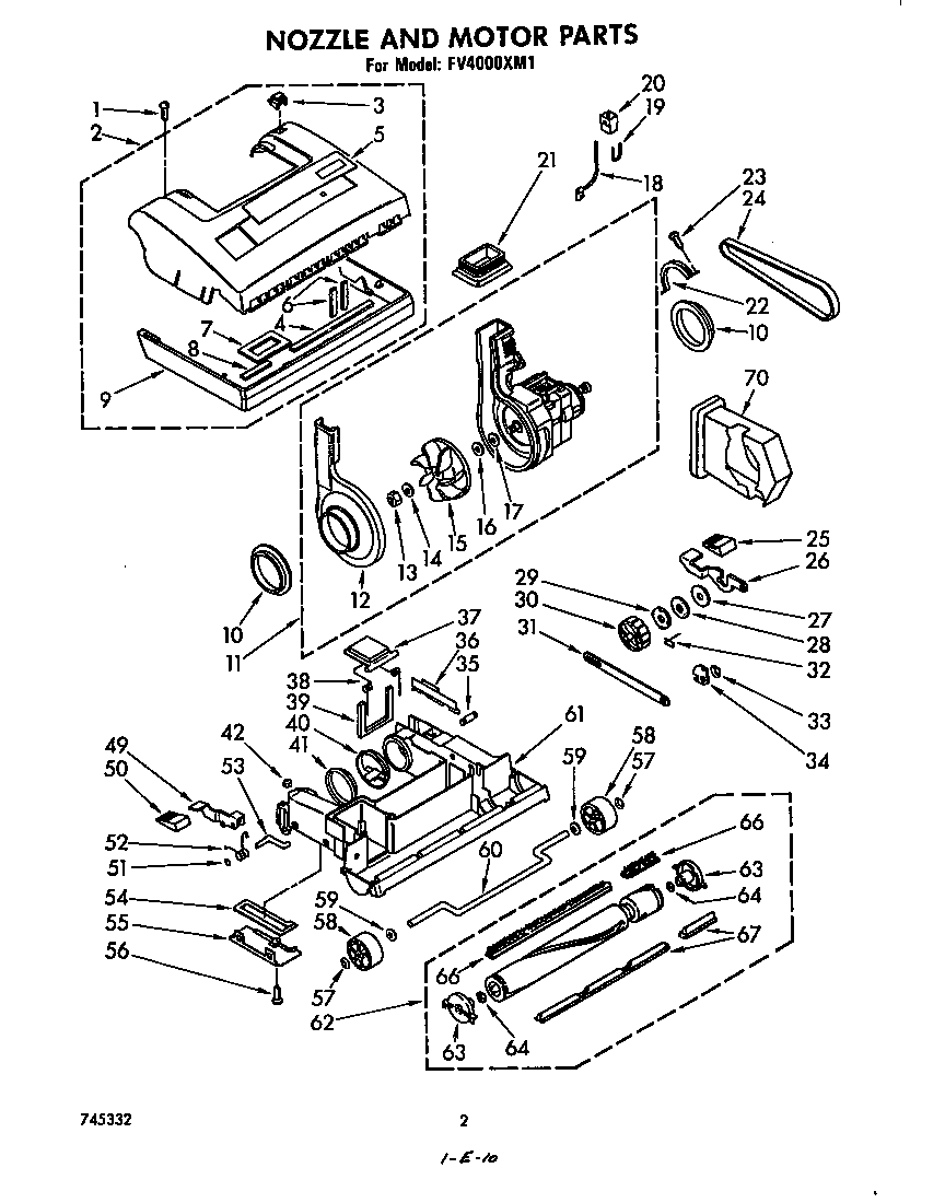 NOZZLE AND MOTOR