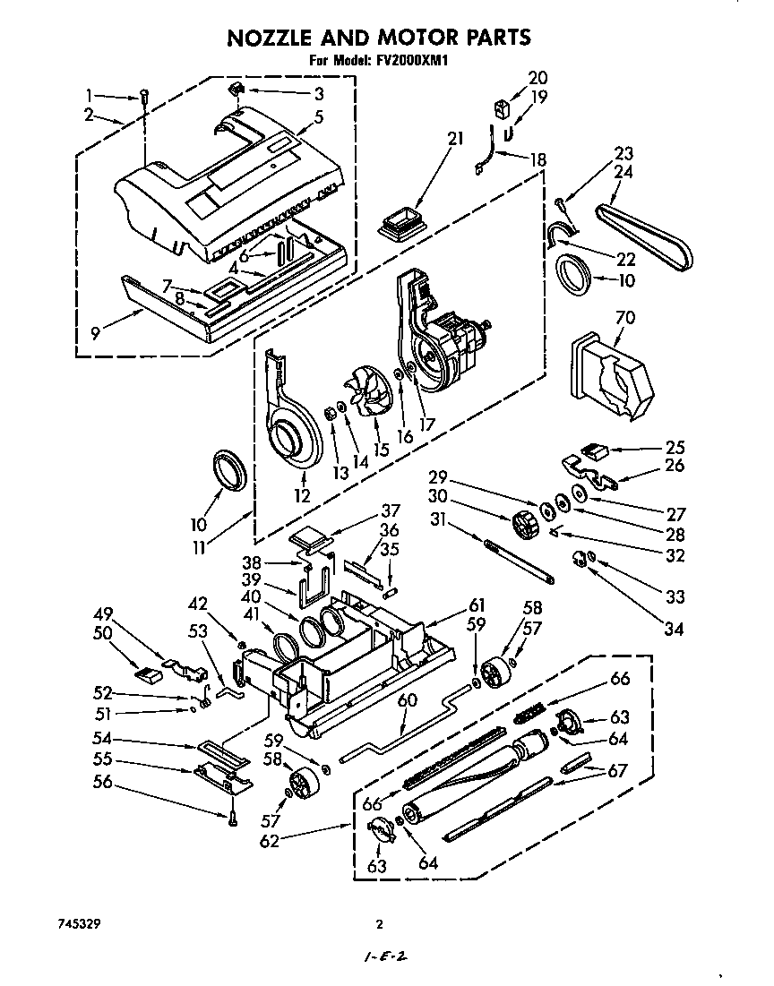 NOZZLE AND MOTOR