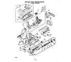 Whirlpool FV6000XM1 nozzle and motor diagram
