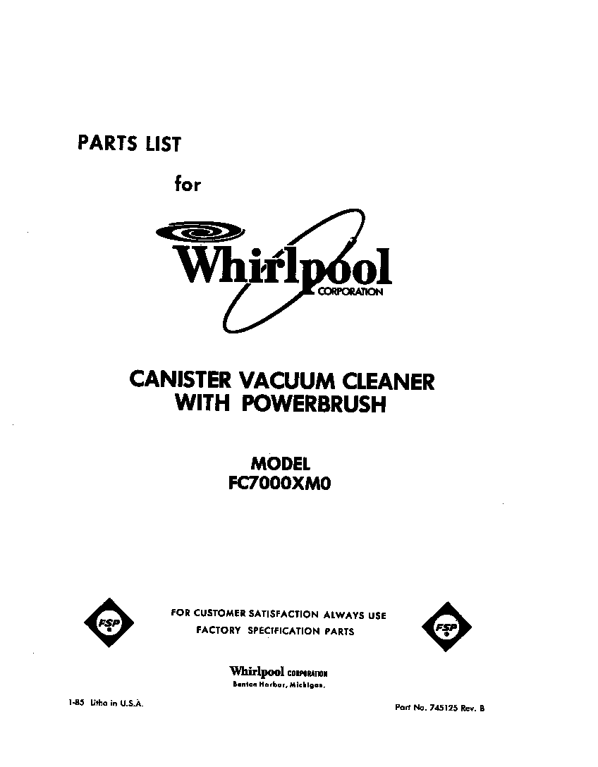 Cover page - text only