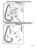 Deluxe and standard attachments