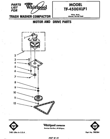 Motor and drive