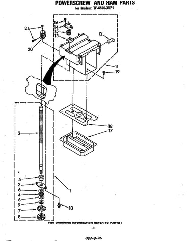 Powerscrew and ram