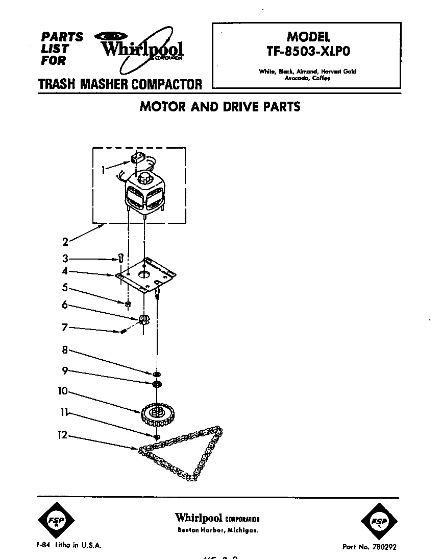 Motor and drive