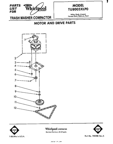 Motor and drive
