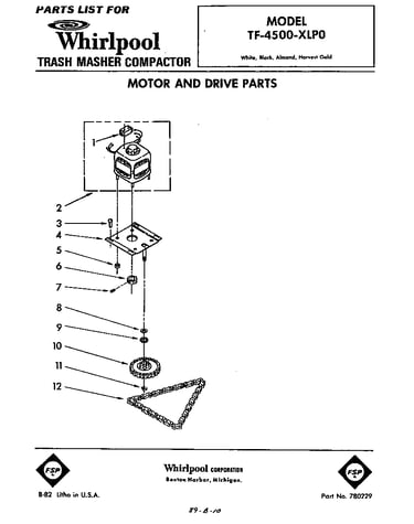 Motor and drive